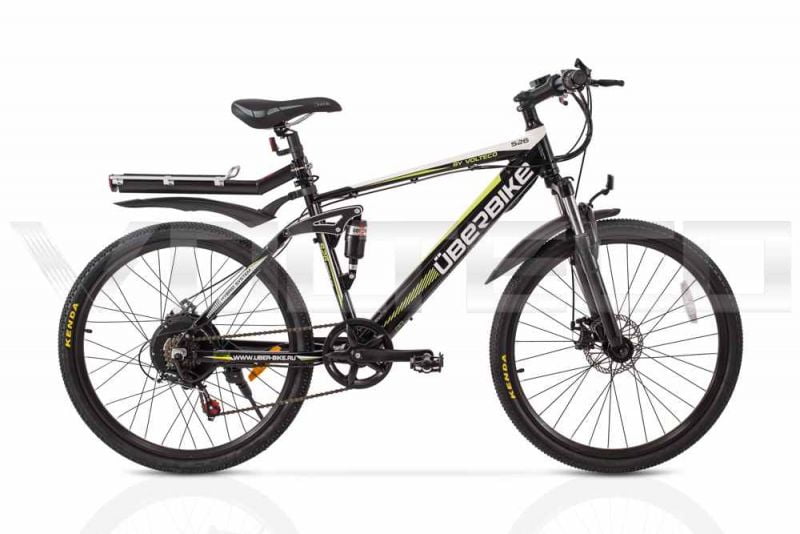 Электровелосипед Volteco UBERBIKE S26 48V 500W черный Электровелосипед Volteco UBERBIKE S26 48V 500W черный
